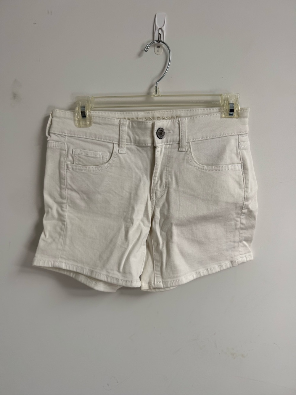 American Eagle Outfitters White Denim Shorts